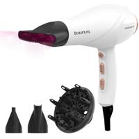 Taurus Fashion Ionic haardroger, 2600 W, professionele AC-motor, ionentechnologie, instelbare prestaties, 3 temperatuurniveaus en 2 snelheden, concentrator en 2 diffusers