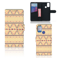 Alcatel 1S (2021) Telefoon Hoesje Aztec Yellow - thumbnail