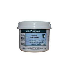 Calcium sulfuricum VitaZout nr. 12