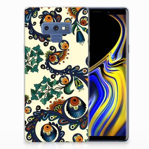 Siliconen Hoesje Samsung Galaxy Note 9 Barok Flower