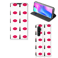 Xiaomi Mi Note 10 Lite Hoesje met Magneet Lipstick Kiss