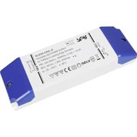 Self Electronics SLD30-24VL-E LED-transformator, LED-driver constante spanning 30W 1.25A 24V/DC montage op