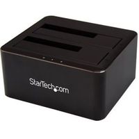 StarTech.com SDOCK2U33V USB 3.0 (3.1 Gen 1) Type-B Zwart HDD/SSD-dockingstation