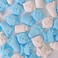 Matthijs Matthijs - Baby Foam Snoep Mix Blauw 1 Kilo - thumbnail