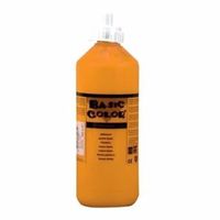 Oranje plakkaatverf tube 500 ml   -