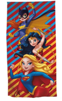 DC Super hero girls strandlaken 70 x 140 cm - thumbnail