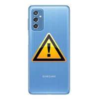 Samsung Galaxy M52 5G Batterijdeksel Reparatie - Blauw - thumbnail