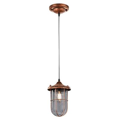 Trio Hanglamp Birte 150 X 14 Cm Staal/glas Koper