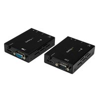 StarTech.com ST121HDBTL AV transmitter & receiver Zwart audio/video extender