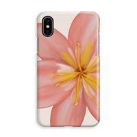 Pink Ellila Flower: iPhone Xs Volledig Geprint Hoesje