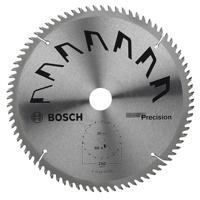 Bosch Accessories Precision 2609256882 Hardmetaal-cirkelzaagblad 250 x 30 mm Aantal tanden: 80 1 stuk(s) - thumbnail