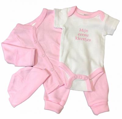 Soft Touch babykleding set katoen