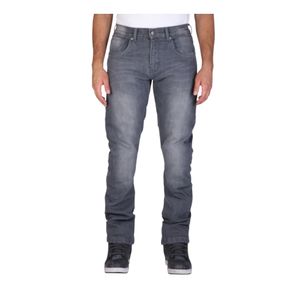 MODEKA Glenn II, Motorjeans heren, Soft Wash Grijs Lengte 34