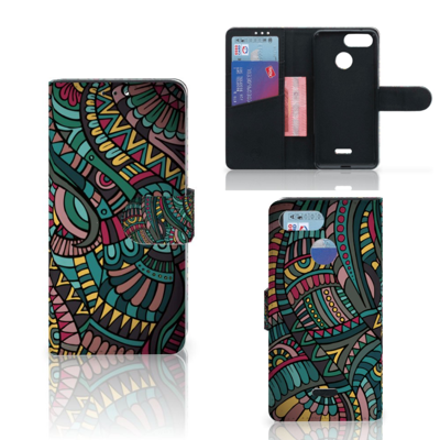 Xiaomi Redmi 6 Telefoon Hoesje Aztec Xiaomi Redmi 6 Telefoon Hoesje Aztec