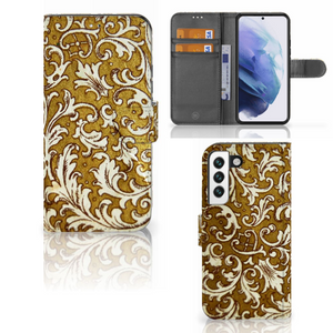 Wallet Case Samsung Galaxy S22 Barok Goud