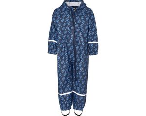 Playshoes regenpak overall Bouwwagens Marine Maat