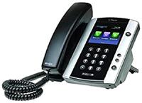 Polycom VVX 501 telefoontelefoon kabelgebonden 12 regels TFT zwart