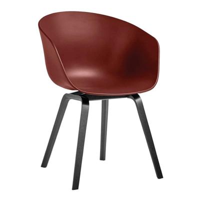 HAY AAC 22 Stoel Zwart Gelakt Brick