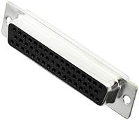 Encitech DM50-SS 2101-0200-15 D-SUB Buchsenleiste 180° Polzahl: 50 Lötkelch 1 St. Tray