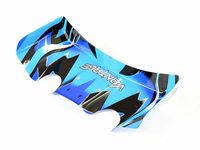 FTX - Vantage 2.0 Printed Rear Wing (black/blue/white) (FTX6290BL)