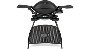 Weber Q 2200 met stand Zwart