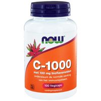 NOW Vitamine C 1000 mg bioflavonoiden (100 vcaps) - thumbnail