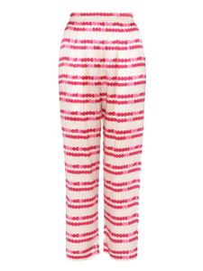 ERES pantalon de pyjama Roméo à cœur imprimé - Rose