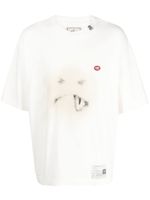 Maison MIHARA YASUHIRO t-shirt en coton à imprimé graphique - Blanc - thumbnail