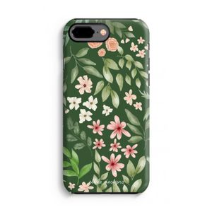 Botanical green sweet flower heaven: iPhone 8 Plus Tough Case