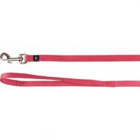Hondenriem Ziggi 130cm Kersenrood 130 cm x 25 mm Flamingo Rood