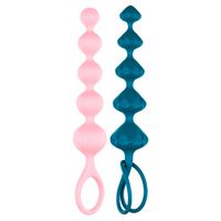 Satisfyer - Love Beads Super Soft Silicone Roze