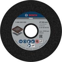 Bosch 1x PRO Longlife slijpschijf voor rechte slijpmachines en asgat 20 mm (voor Staal, Gietijzer, Ø mm, Professional Accessoires Rechte slijpmachine)
