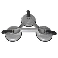ProPlus 753430 zuignappen aluminium met 3 zuignappen, grijs/zwart