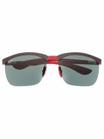 Ray-Ban lunettes de soleil à monture carrée - Noir