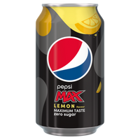 Pepsi Max Lemon Flavour 330ML bij Jumbo