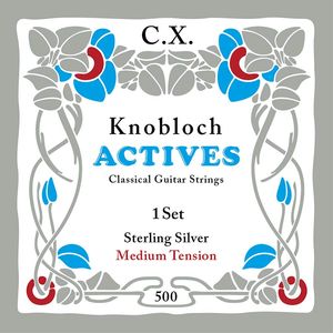 Knobloch 500KAS snarenset klassiek mt (sterling silver en cx carbon)