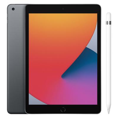 Apple iPad (2020) 10.2 inch 128 GB Wifi Space Gray + Pencil Apple iPad (2020) 10.2 inch 128 GB Wifi Space Gray + Pencil