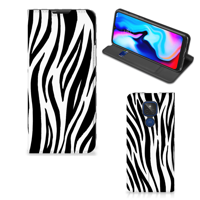 Motorola Moto G9 Play Hoesje maken Zebra
