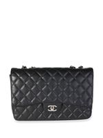 CHANEL Pre-Owned sac porté épaule Classic Flap Jumbo - Noir