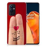 OnePlus 9 Silicone Back Cover Liefde - Origineel Romantisch Cadeau