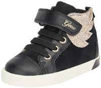 Geox Baby meisje B Kilwi Girl A Sneaker, Black Gold, 20 EU