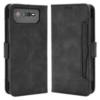 Cardholder Series Asus ROG Phone 6/6 Pro Portemonnee Hoesje - Zwart