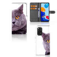 Xiaomi Redmi Note 11/11S Telefoonhoesje met Pasjes Kat