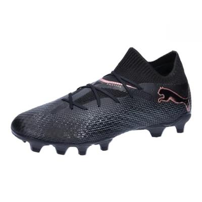 PUMA Future 7 Pro Fg/Ag voetbalschoen voor heren, Puma Zwarte koperen roos, 40 EU