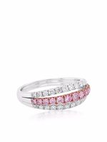 HYT Jewelry bague Argyle Pink en or blanc 18ct ornée de diamants - Argent - thumbnail