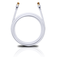 Oehlbach NF 1 / Jack Cinch / Jackplug Audio Aansluitkabel [2x Cinch-stekker - 1x Jackplug male 3,5 mm] 1.00 m Zwart Vergulde steekcontacten