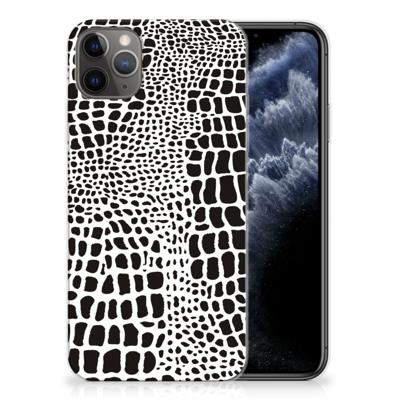 Apple iPhone 11 Pro Max TPU Hoesje Slangenprint Apple iPhone 11 Pro Max TPU Hoesje Slangenprint