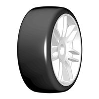 GRP T02 SLICK - S2 XSoft - Mounted on New Spoked White Wheel - 1 Pair - thumbnail