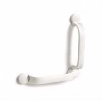Flex wandbeugel - schroefmontage - wit 60 cm (2 x 30 cm)