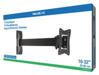 Valueline VLM-MFM21 tv-bevestiging 81,3 cm (32") Zwart - thumbnail